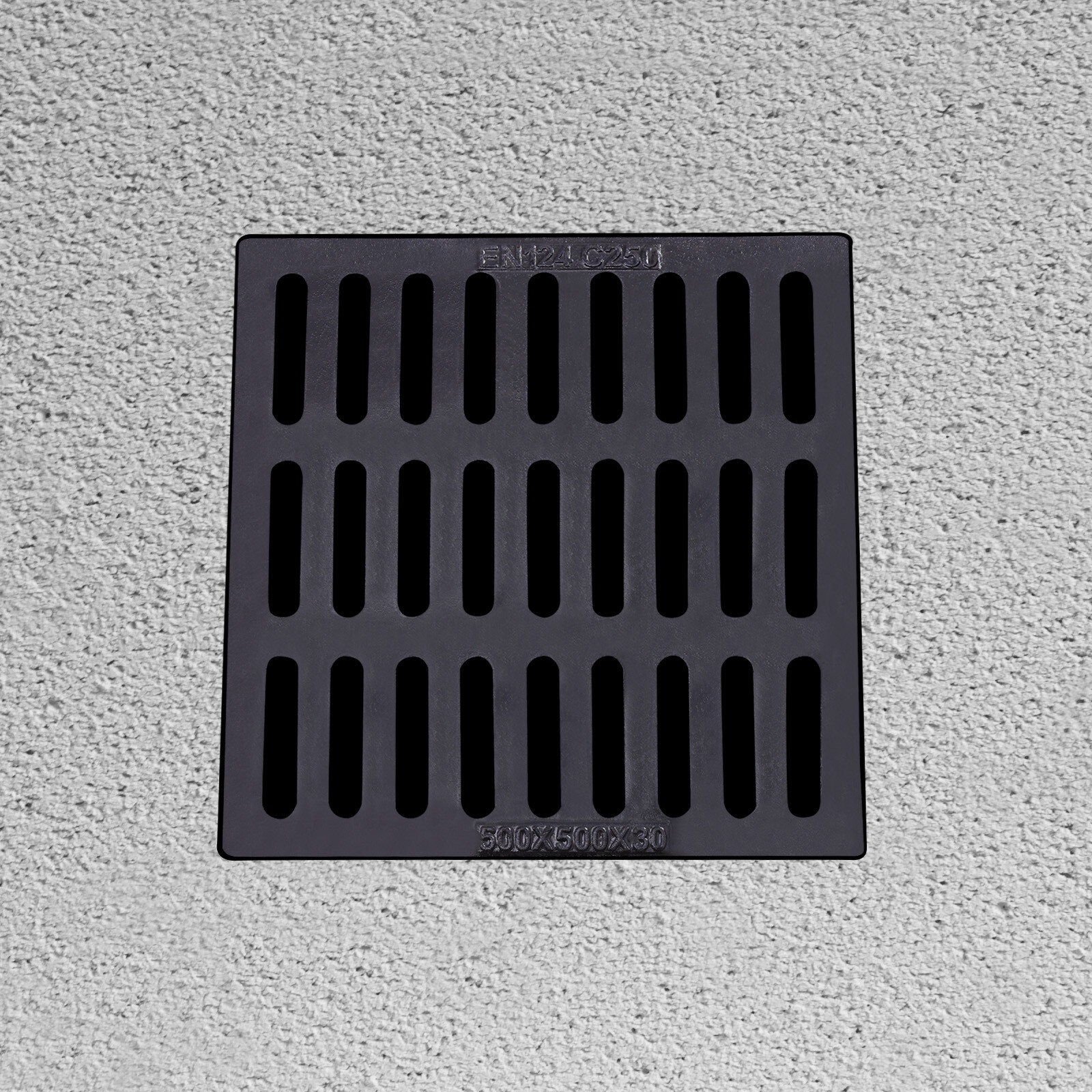 Cast Iron Sewer Grate Drain Catch Basin Cover Strainers Trench Drainage Outdoor