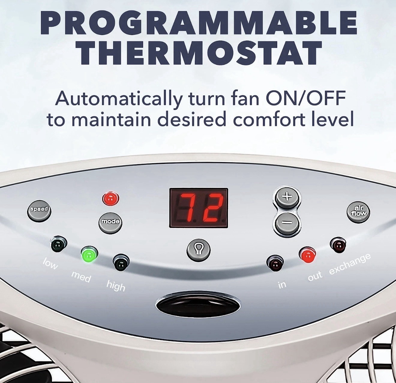 Bionaire 8.5" Twin Window Fan with Reversible Airflow, 3 Speeds, Remote Control