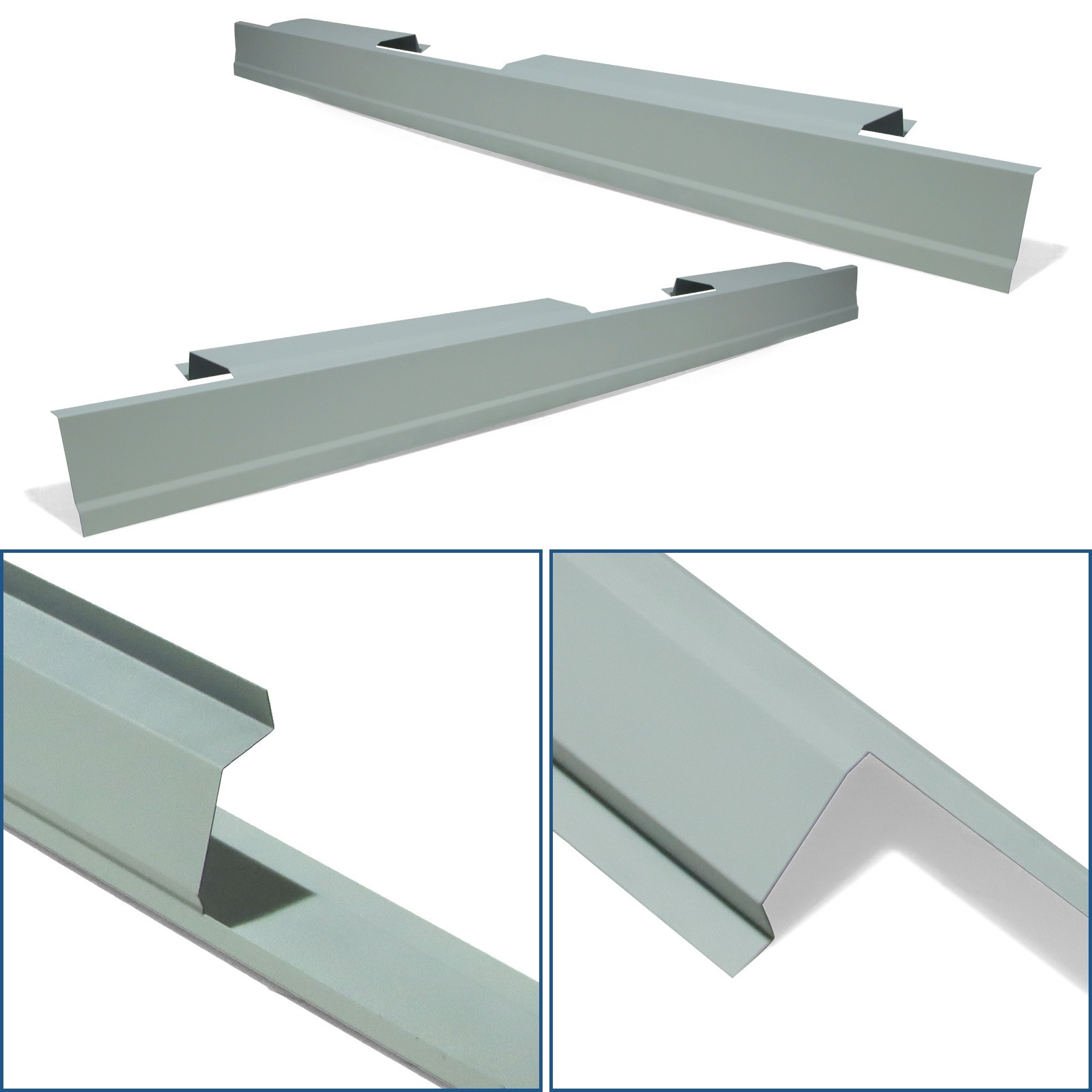 Pair Rocker Panels For 2007-2017 Lincoln Navigator Factory Style LH + RH