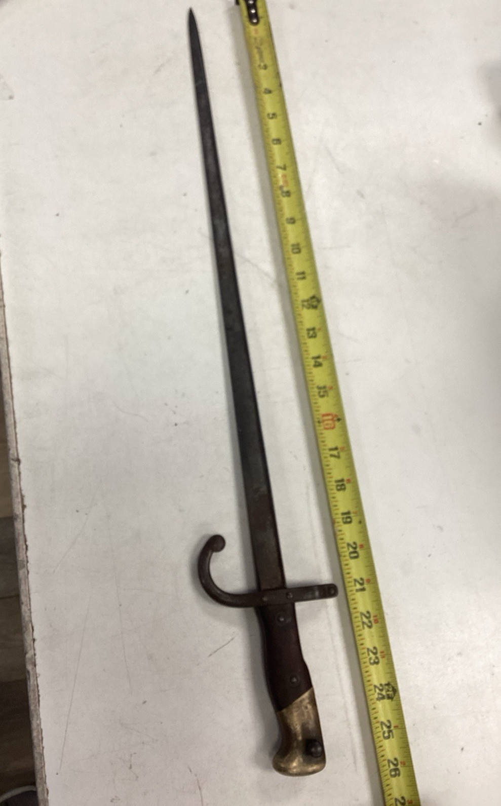 VINTAGE ARMES DE ST ETIENNE GRAS BAYONET 1875