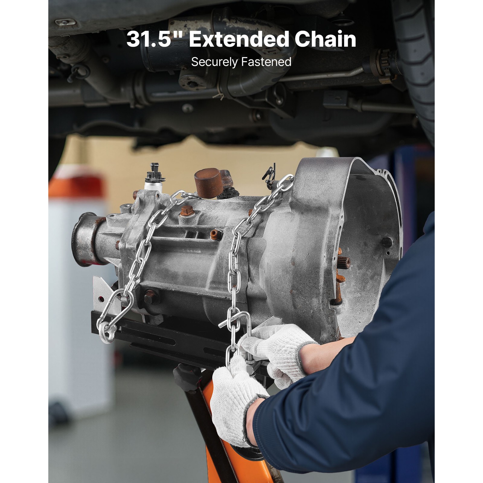 Uimoso Transmission Jack Adapter 1100 lbs Durable Lift Accessory for Floor Jacks