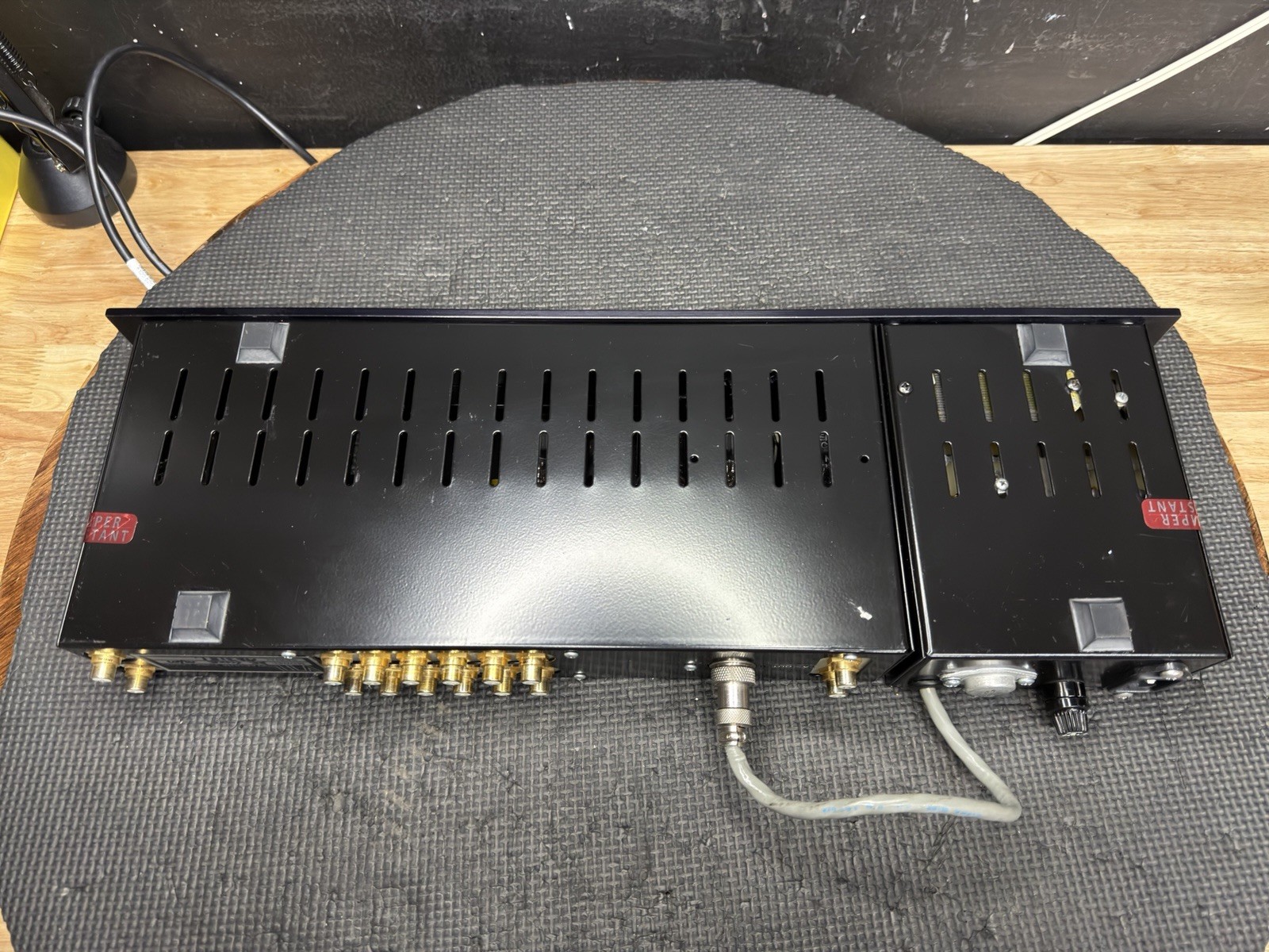 VTL Deluxe M/M Vacuum Tube Logic Preamplifier Designed By David Manley