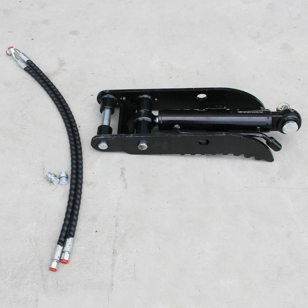 1-1.5Ton Mini Excavators Small Digger Attachment Kit Hydraulic Thumb Clip Clamp