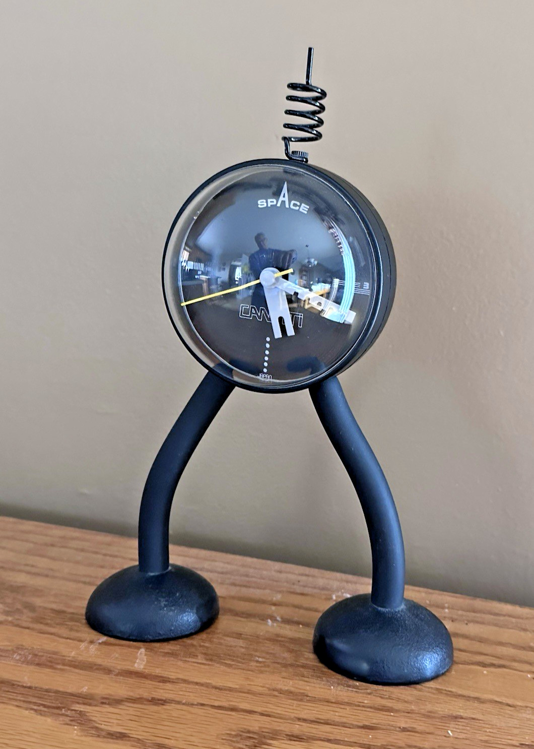 Canetti Space Clock Japan Spaceball Clock Tochigi Tokei TESTED & WORKS GREAT!