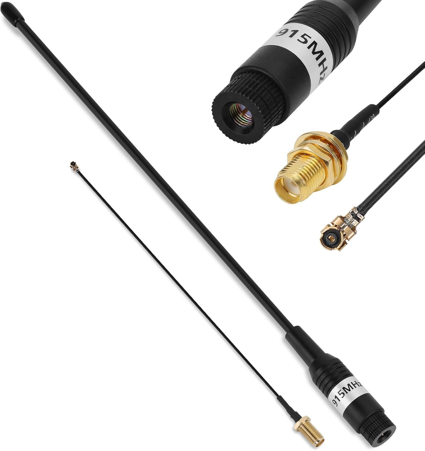 For Meshtastic LoRa Antenna 915MHz 10dBi Gain Long Range Soft Whip with SMA Male