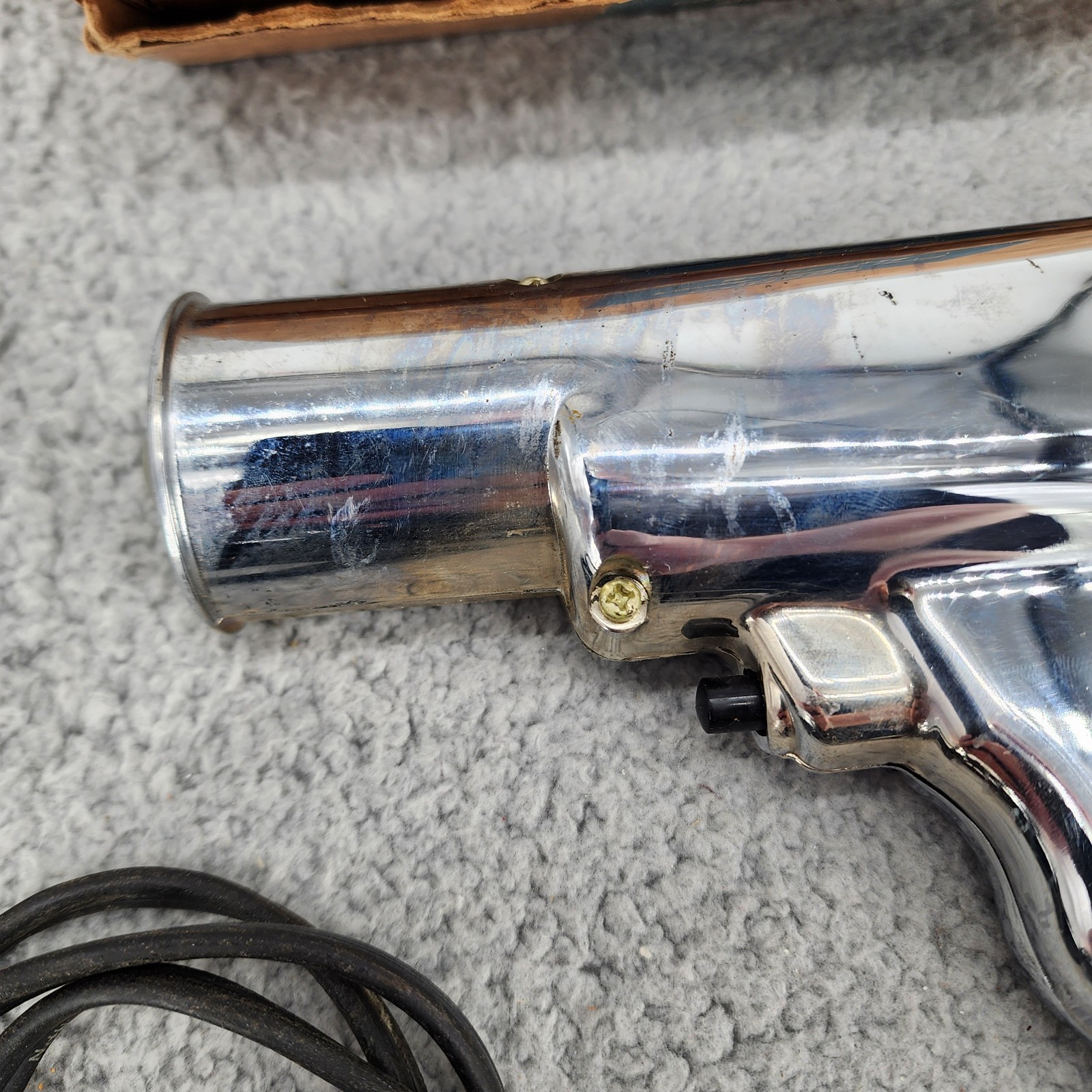 Hanson Deluxe Power Timing Light 324 - UNTESTED - Vintage MCM Mechanic Art Deco