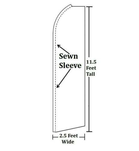Smoke Shop Swooper Feather Flutter Flag Vape Shop MJ Dispensary