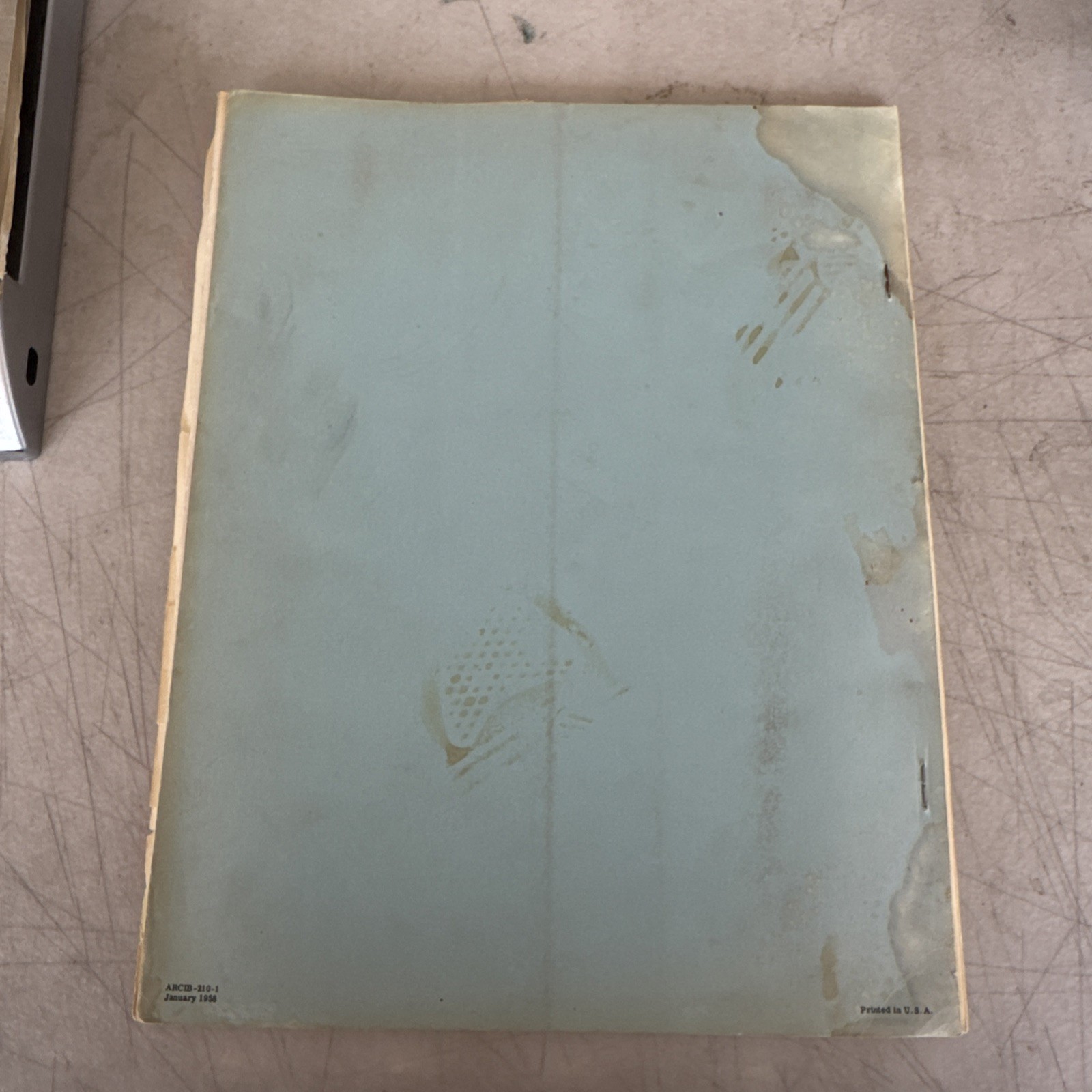 Aircraft Radio Corp. Pre Instruc. for ARC Type 210 VHF Com. Equipment 1958