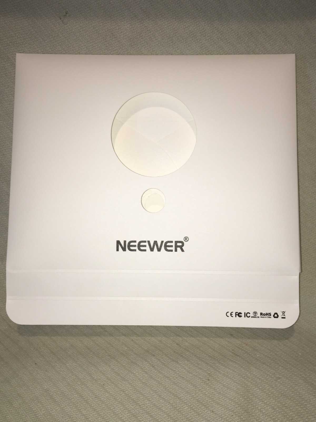 NEEWER Photo Studio Light Box 16x16” Glare Shooting Tent w/4 Color Backdrops New