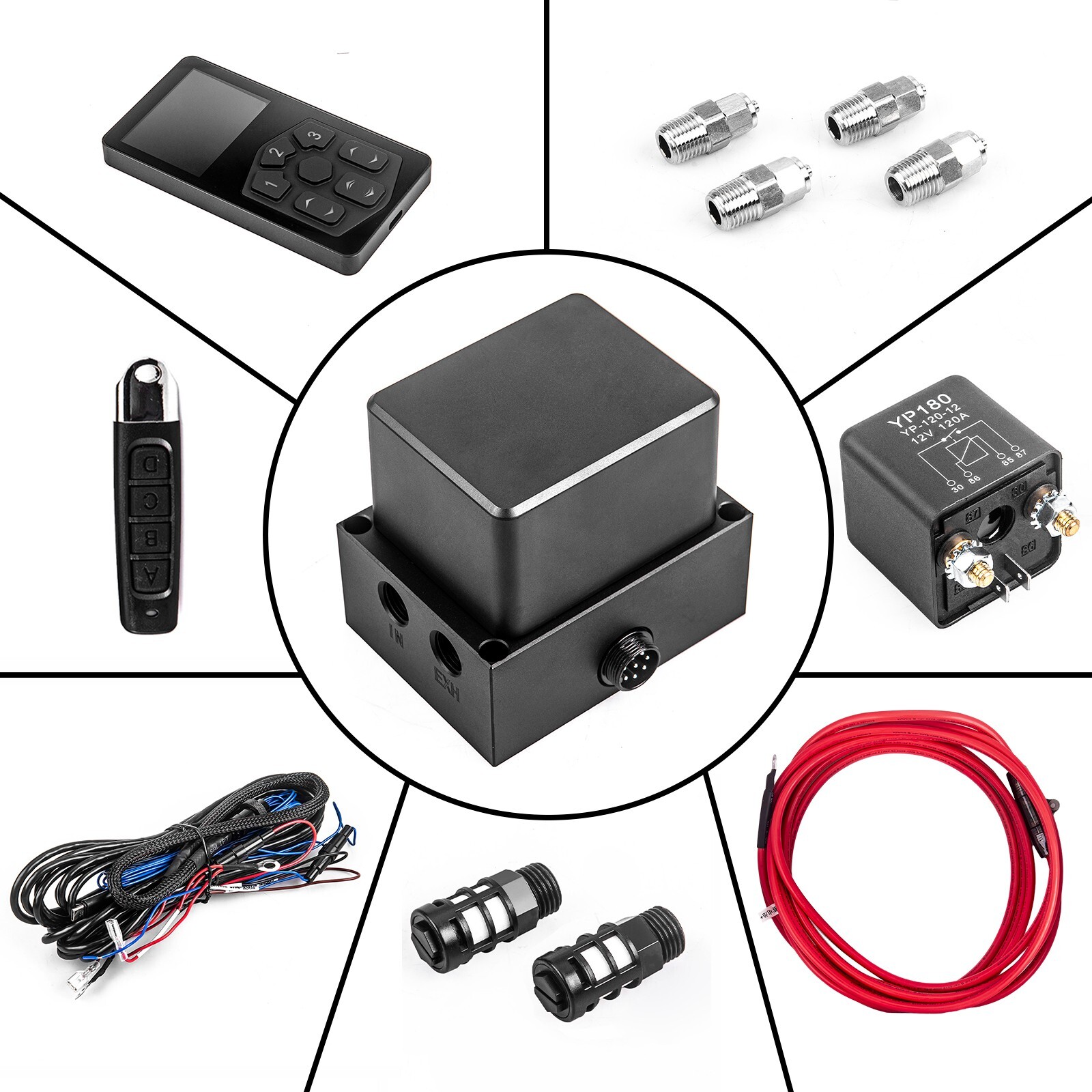 Universal Auto Air Management Kit Economy Edition Three-Segment Memory