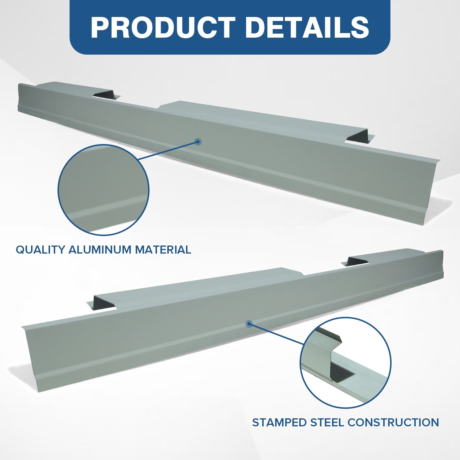 Pair Rocker Panels For 2007-2017 Lincoln Navigator Factory Style LH + RH