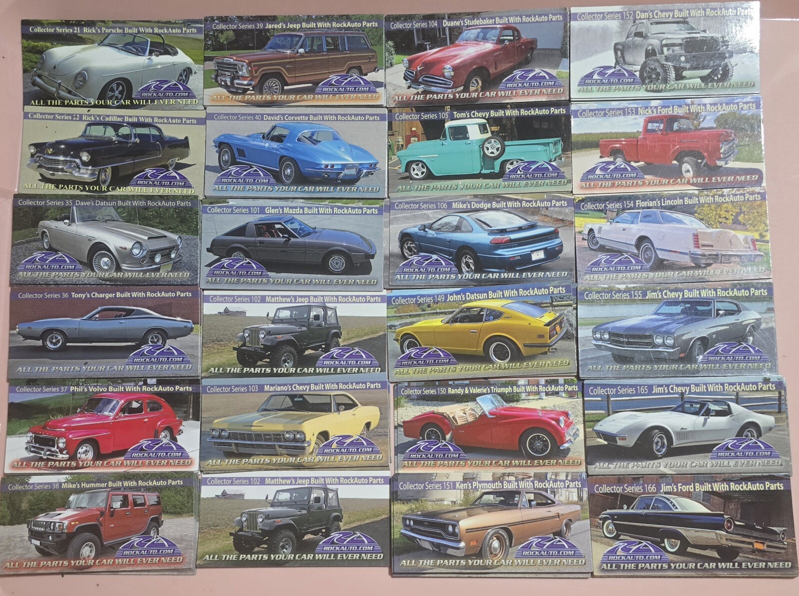 RockAuto Rock Auto Magnet Collector Series Refrigerator Magnets *UPDATED 2-14-26