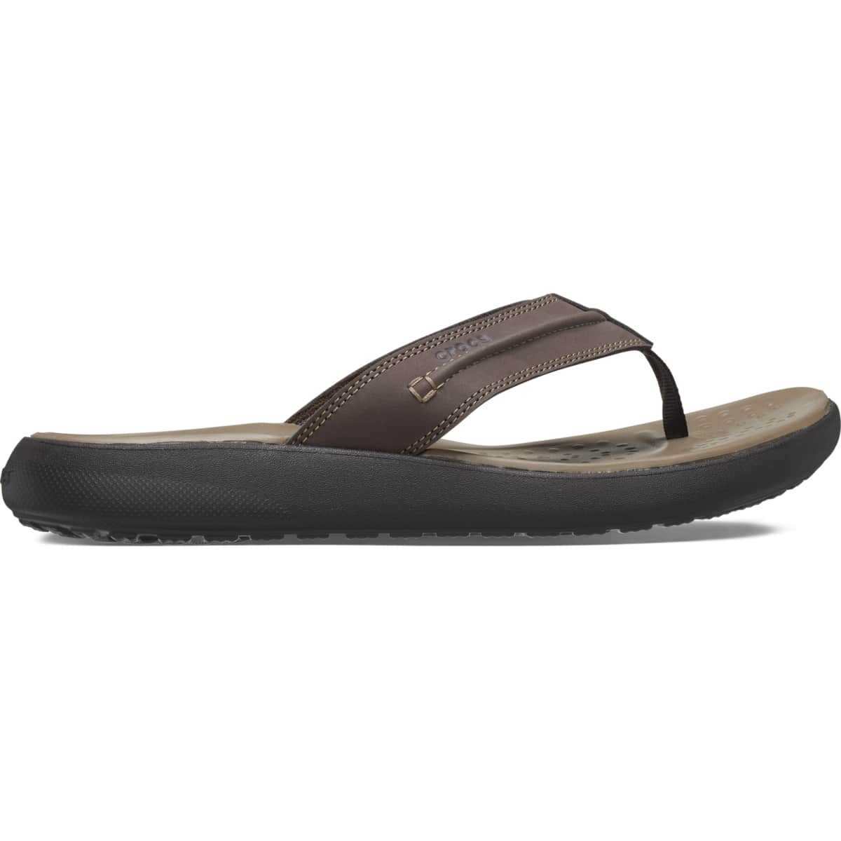 Crocs Men's Yukon Vista LR Clogs – LiteRide Foam, Faux Leather Sandals