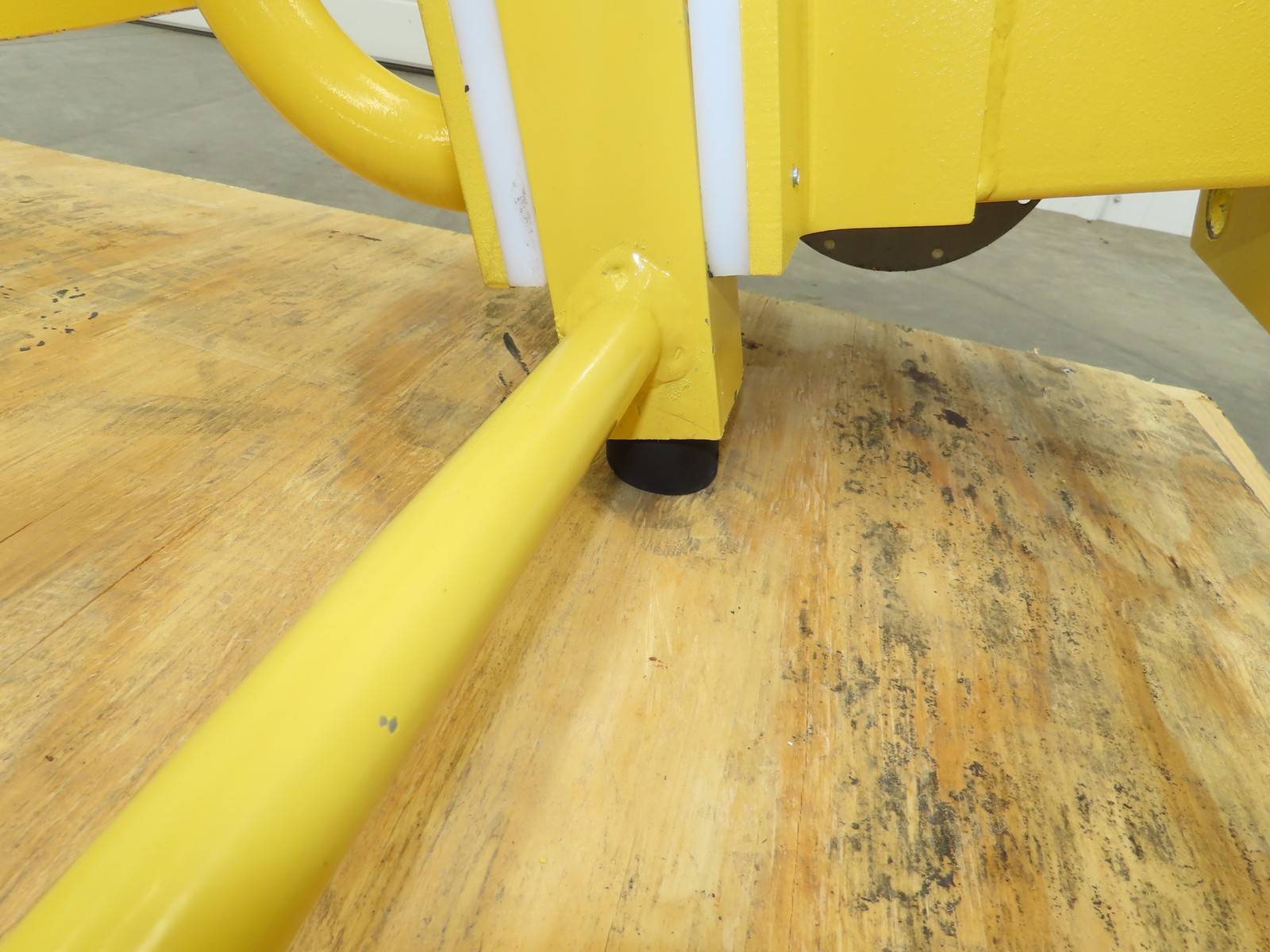 Industrial Mezzanine OSHA Ladder 7' Floor Height Cage Safety Steel Railing