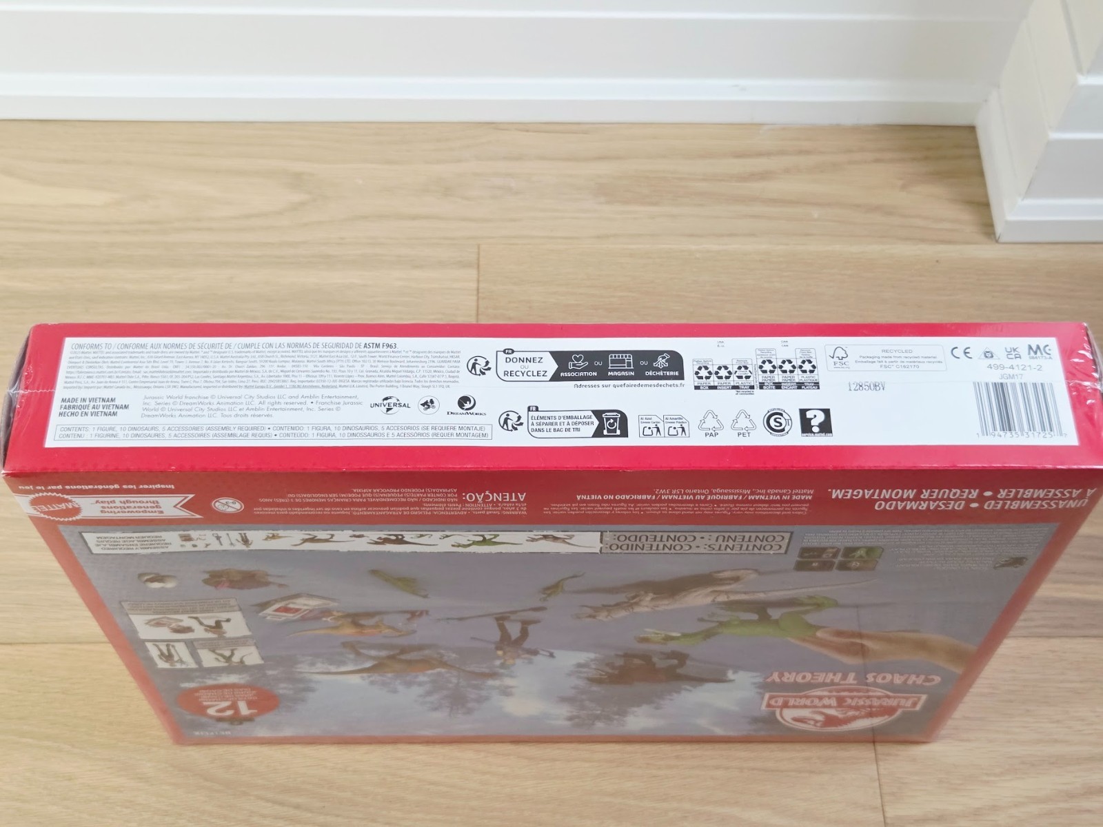 Jurassic World Chaos Theory Advent Calendar 2025 Mattel | Brand New | Fast Ship