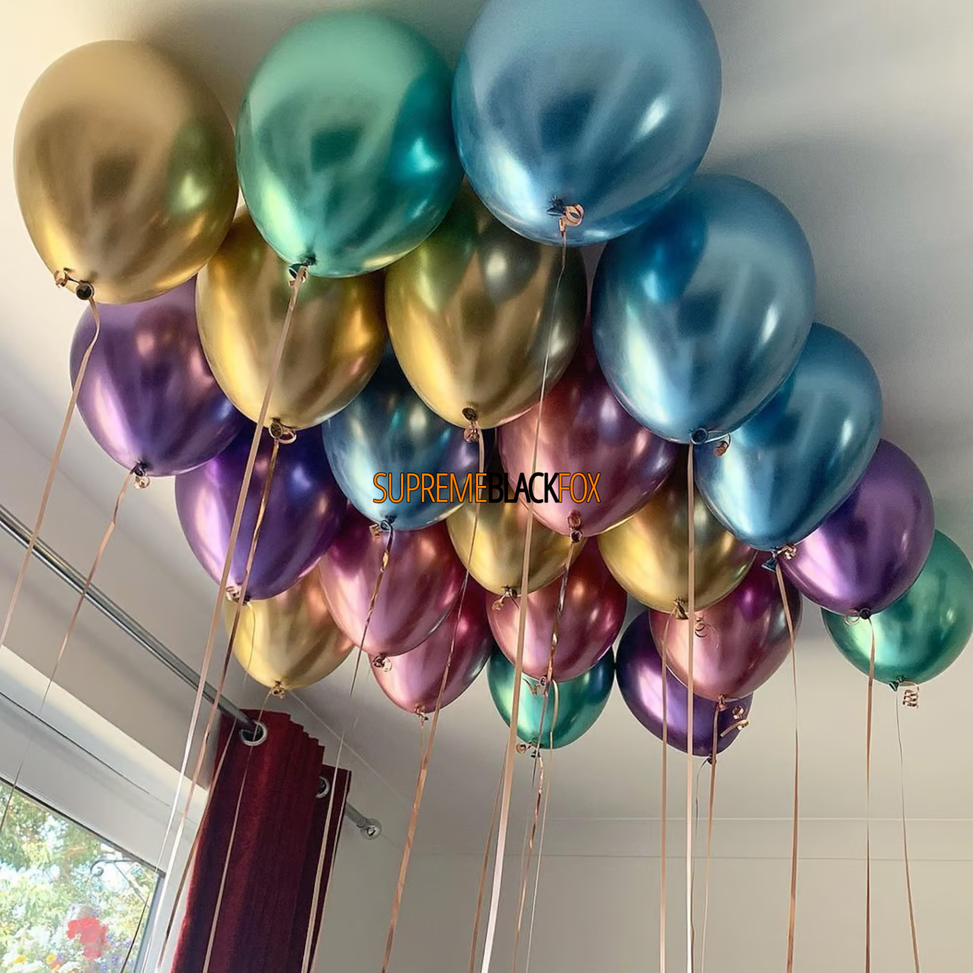 Metallic Chrome Balloons (25) Graduation, Birthday, Sweet 16, Party (12 inch)