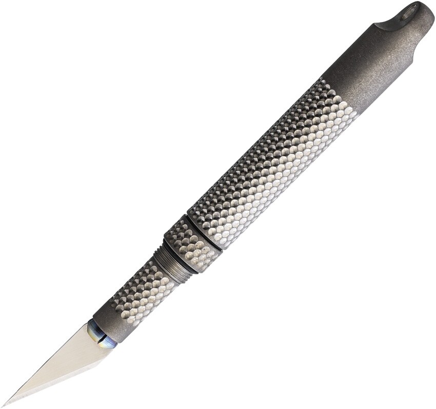 Maratac Key Ring Titanium Scalpel Grade-5 Titanium Non-Slip 18 Spare Blades