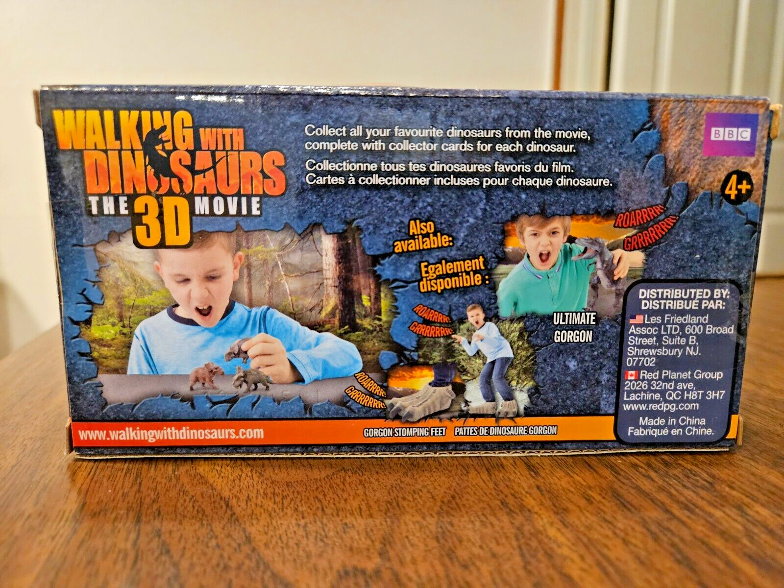 Walking With Dinosaurs 3D Movie 3 Mini Figures: Gorgon, Scowler, Juniper