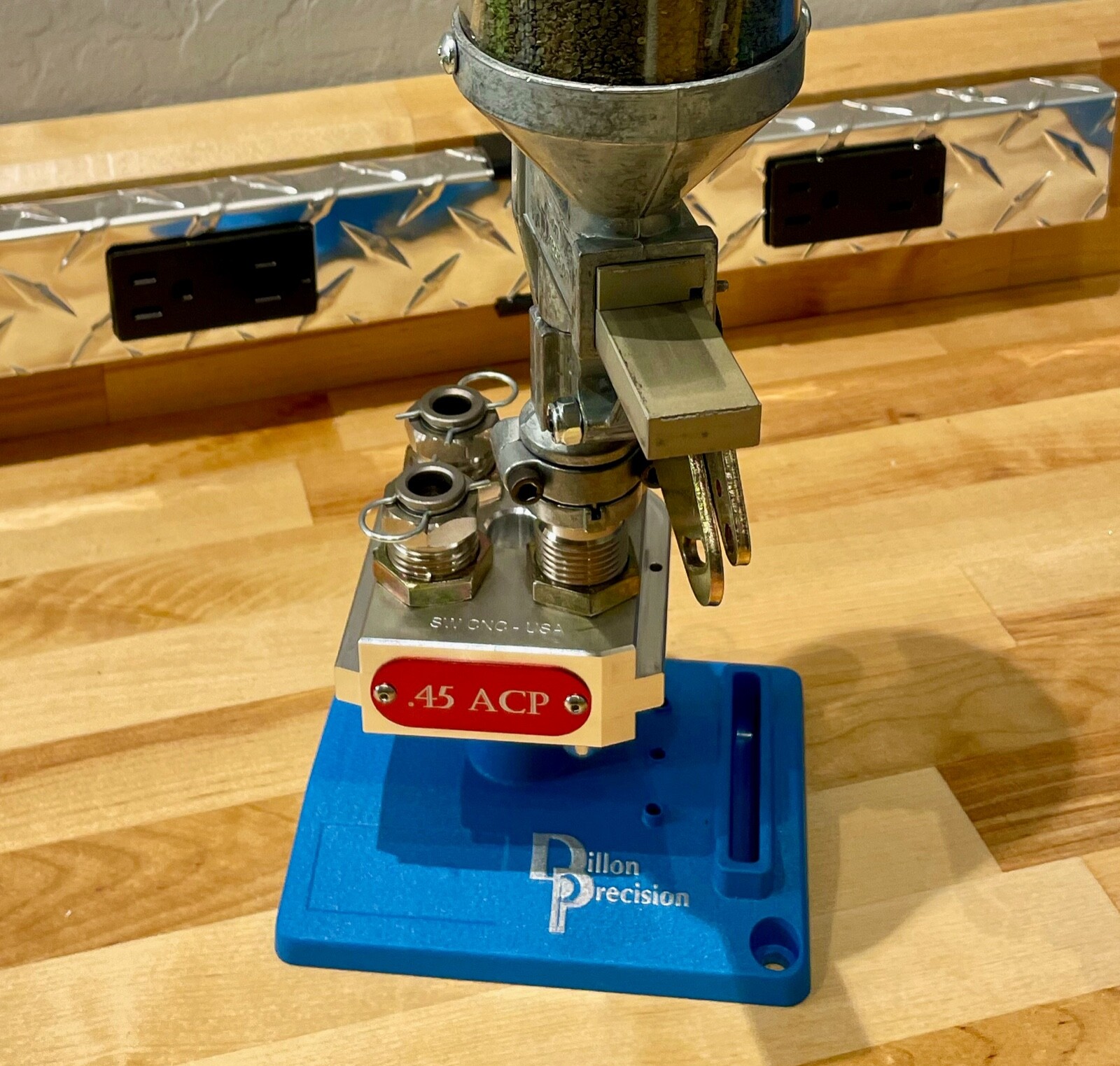 Dillon RL550B/C Precision Machined Billet Toolhead, (1.08 Thick Like OEM) USA