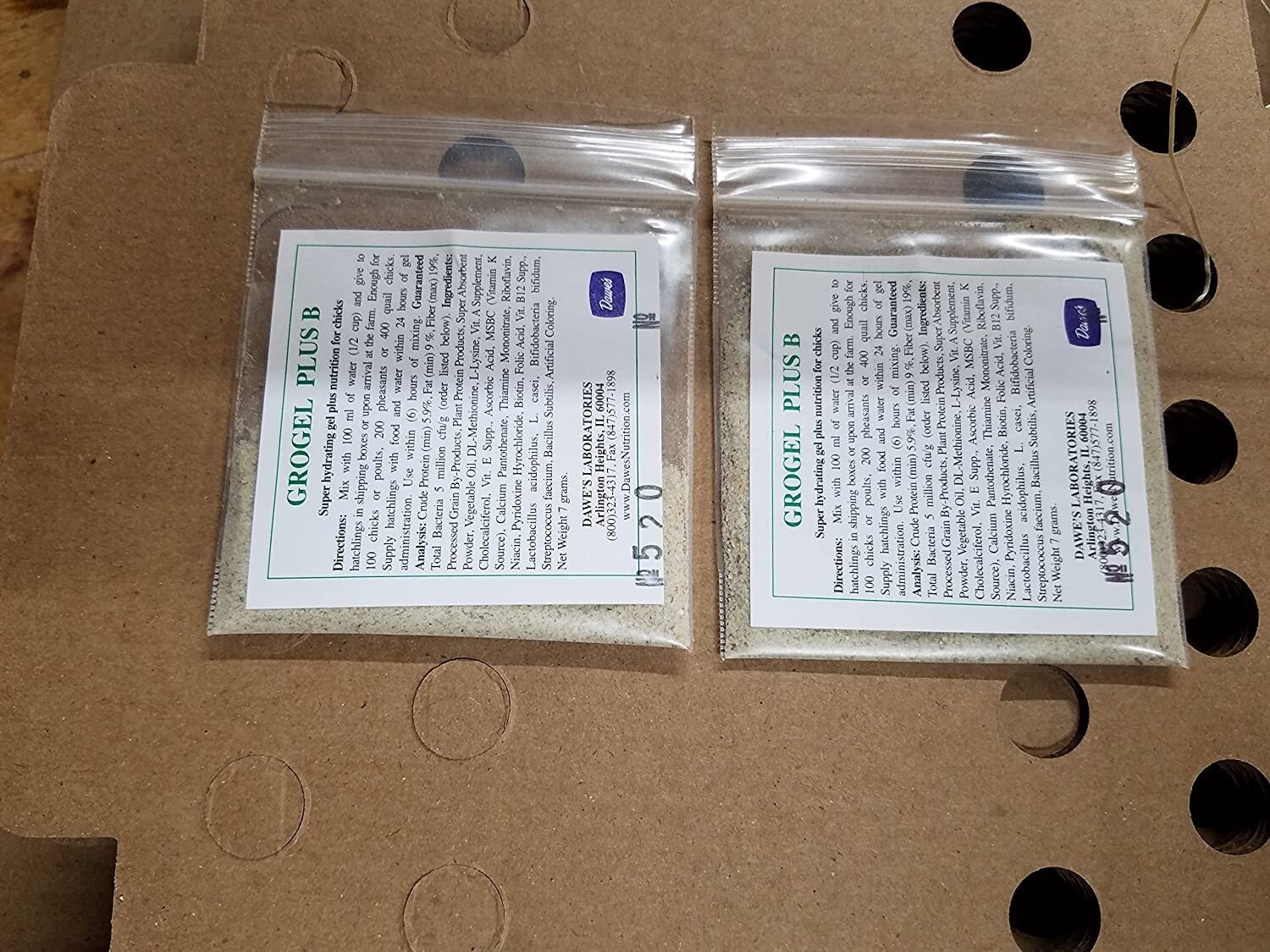 10 - Chick Shipping Box Kit - Boxes (Holds 25 Chicks) excelsior pads and Grogel