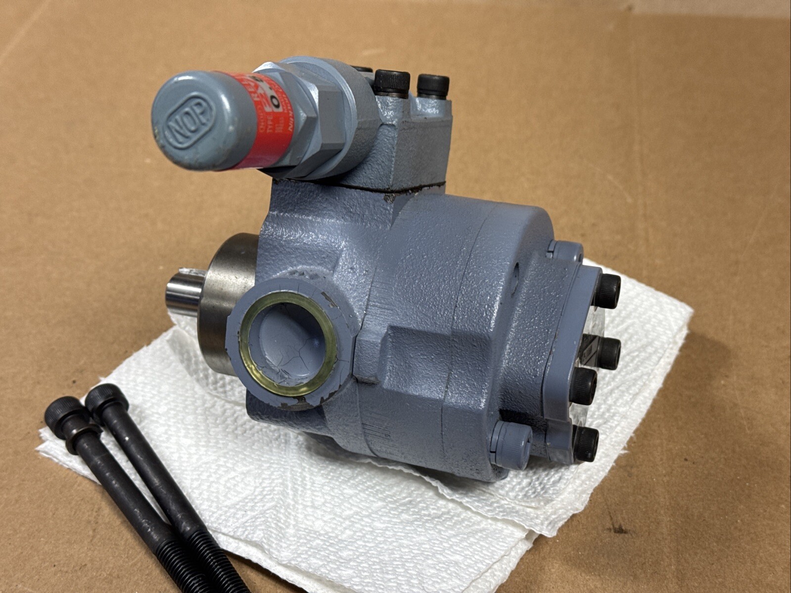 NEW Nippon TOP-210HBM Trochoid Oil Pump 2VB 2L Relief WARRANTY FAST SHIPPING