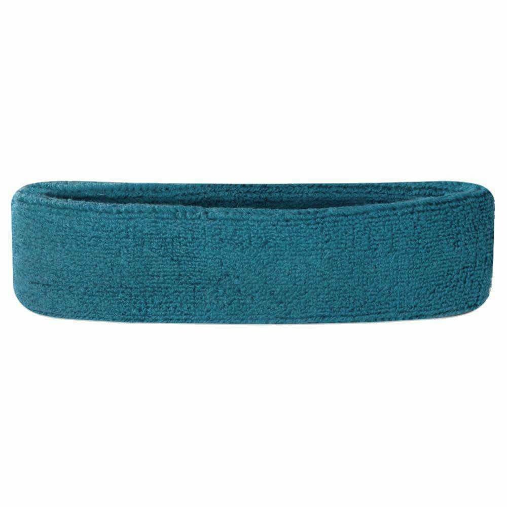 Suddora Sweatband/Headband - Terry Cloth Athletic Basketball Head Sweat Bands