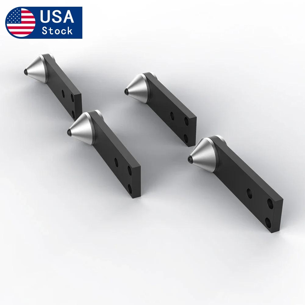 4X Combined Speaker Isolation Feet Speaker Floor Protector Sound Dampening Stand