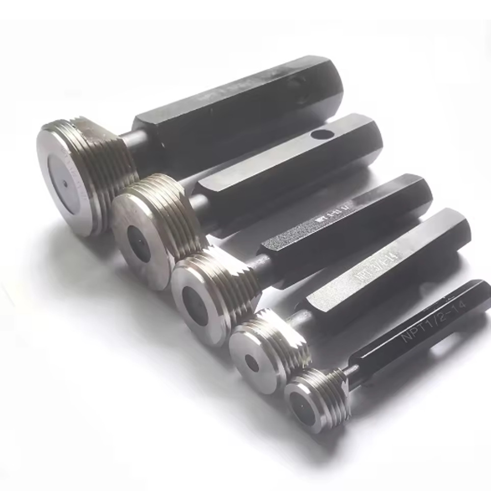 NPT 1/16" 1/8" 1/4" 3/8" 1/2" 3/4" 1" ~ 2" Taper Pipe Plug Thread Gage Gauge