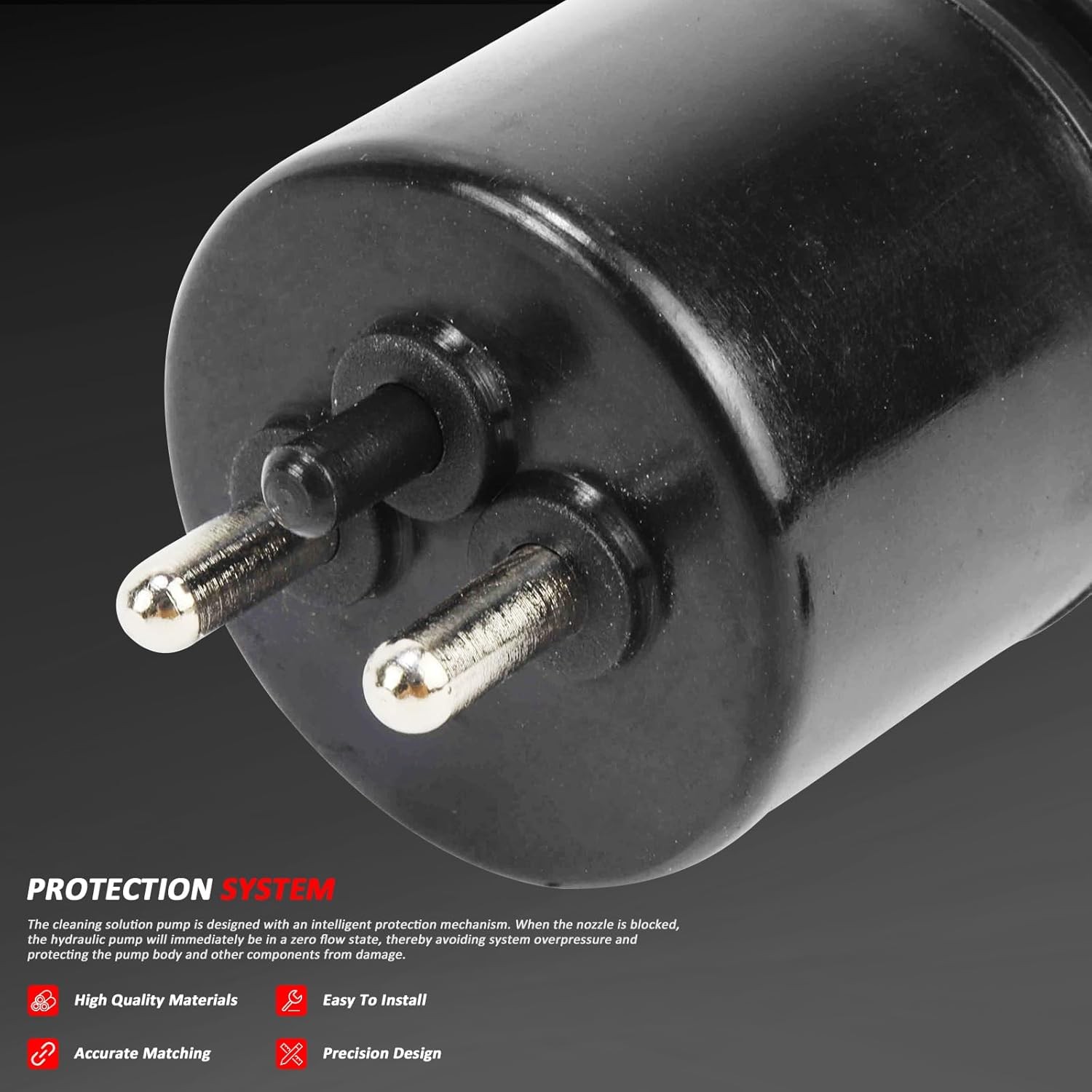 Windshield Washer Fluid Pump 1971-2004 For W201 W124 S202 W202 S124 S210 3feet