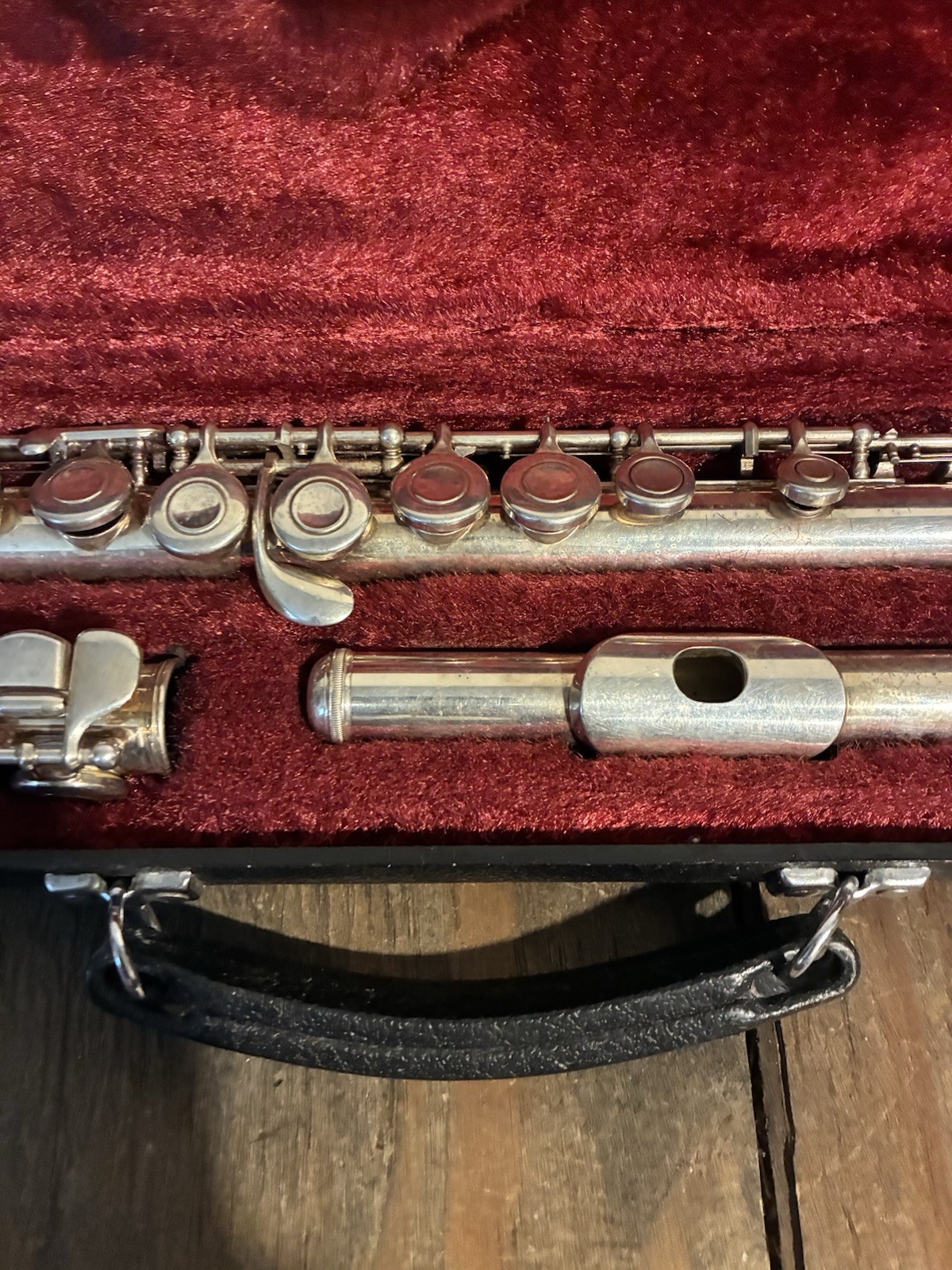 YAMAHA YFL225S - Student Flute Made In Japan w/ Hard Case Untested - AS IS