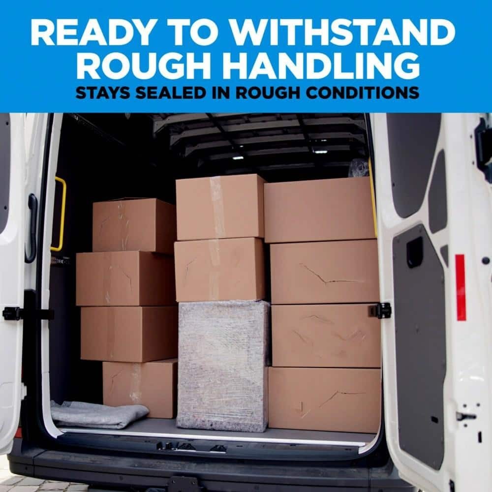 1.88 in. x 66.7 ft. Heavy Duty Shipping Packaging Tape (6-Pack with Dispenser)