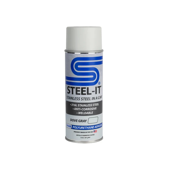 STEEL-IT Stainless Steel Paint Coating Aerosol 14oz (Specify Color + Quantity)