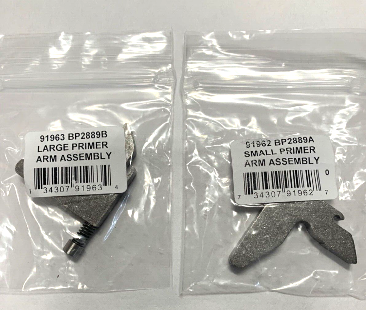 LEE LARGE AND SMALL PRIMER ARM ASSEMBLIES 91962, 91963, BP2889A, BP2889B