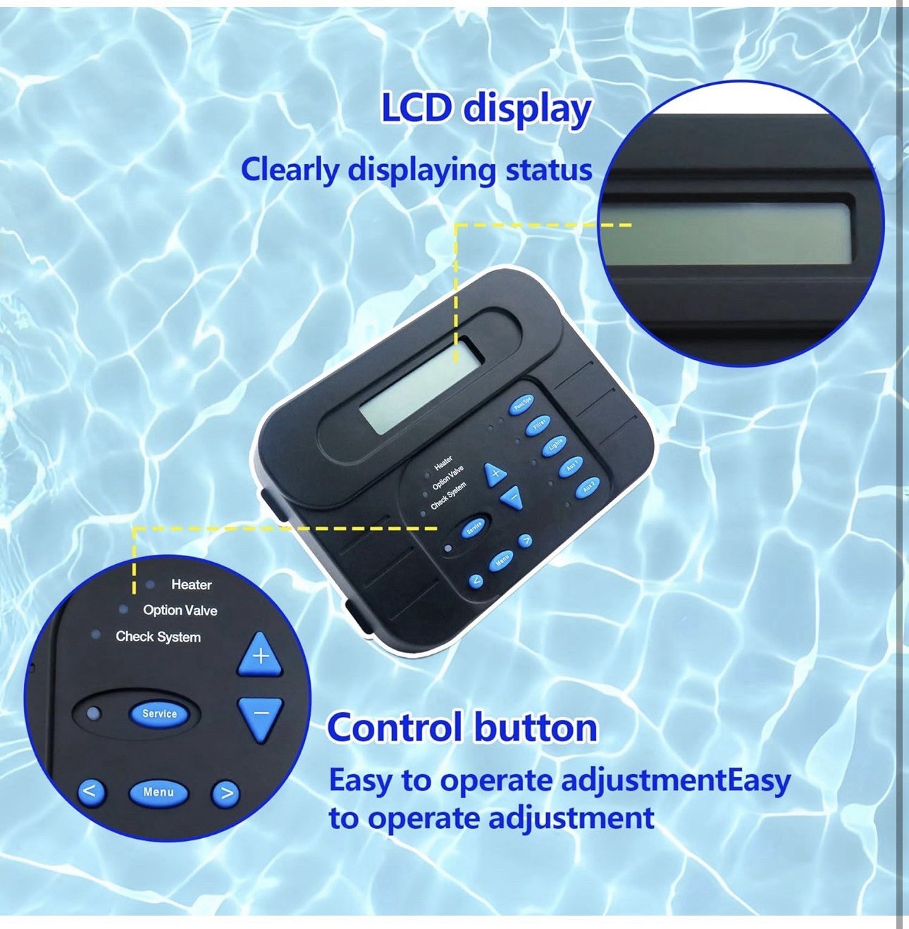 GLX-PL-LOC-P-4 Local Display Controller Keypad Replacement