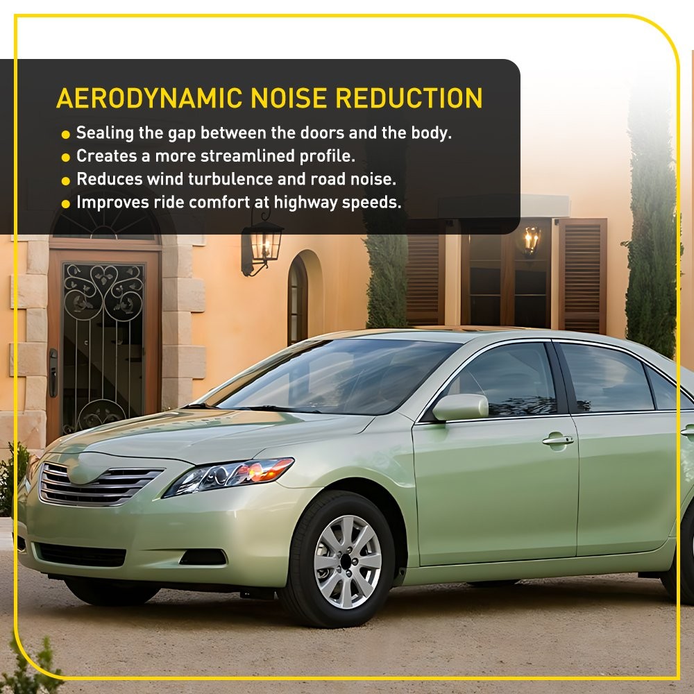 For Toyota Camry 2007-2011 Weatherstrip Trunk Lid Rubber Seal Rubber 64461-33070