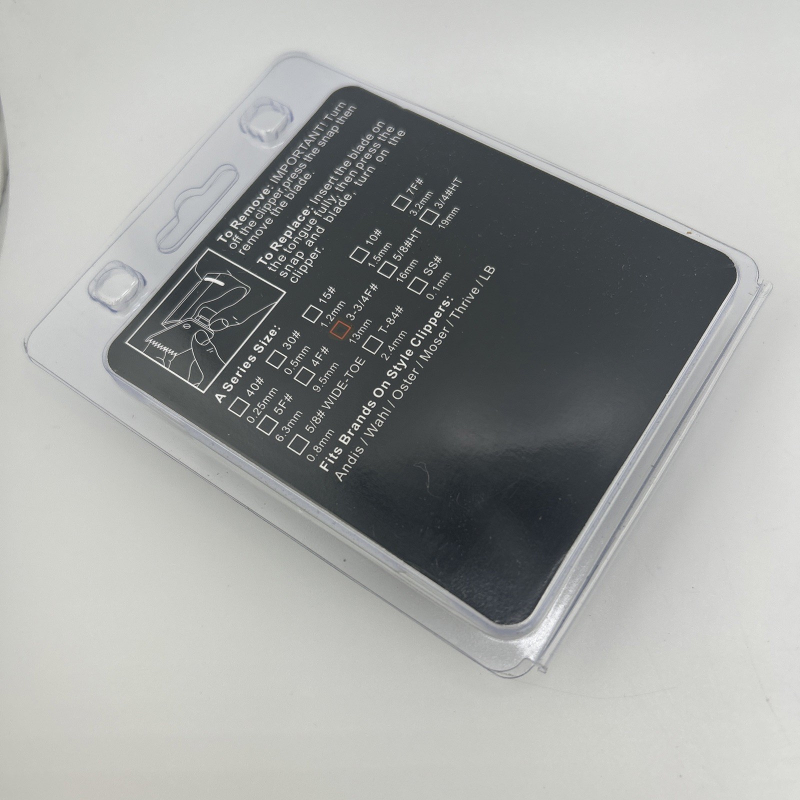 3 3/4 13mm Ultra Clipper Blade High Precision Fits Wahl Andis Oster Moser LB