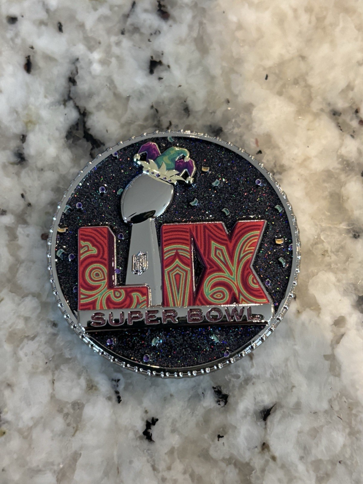 NFl Super Bowl 59 New Orleans Challenge Coin (Limited Production)