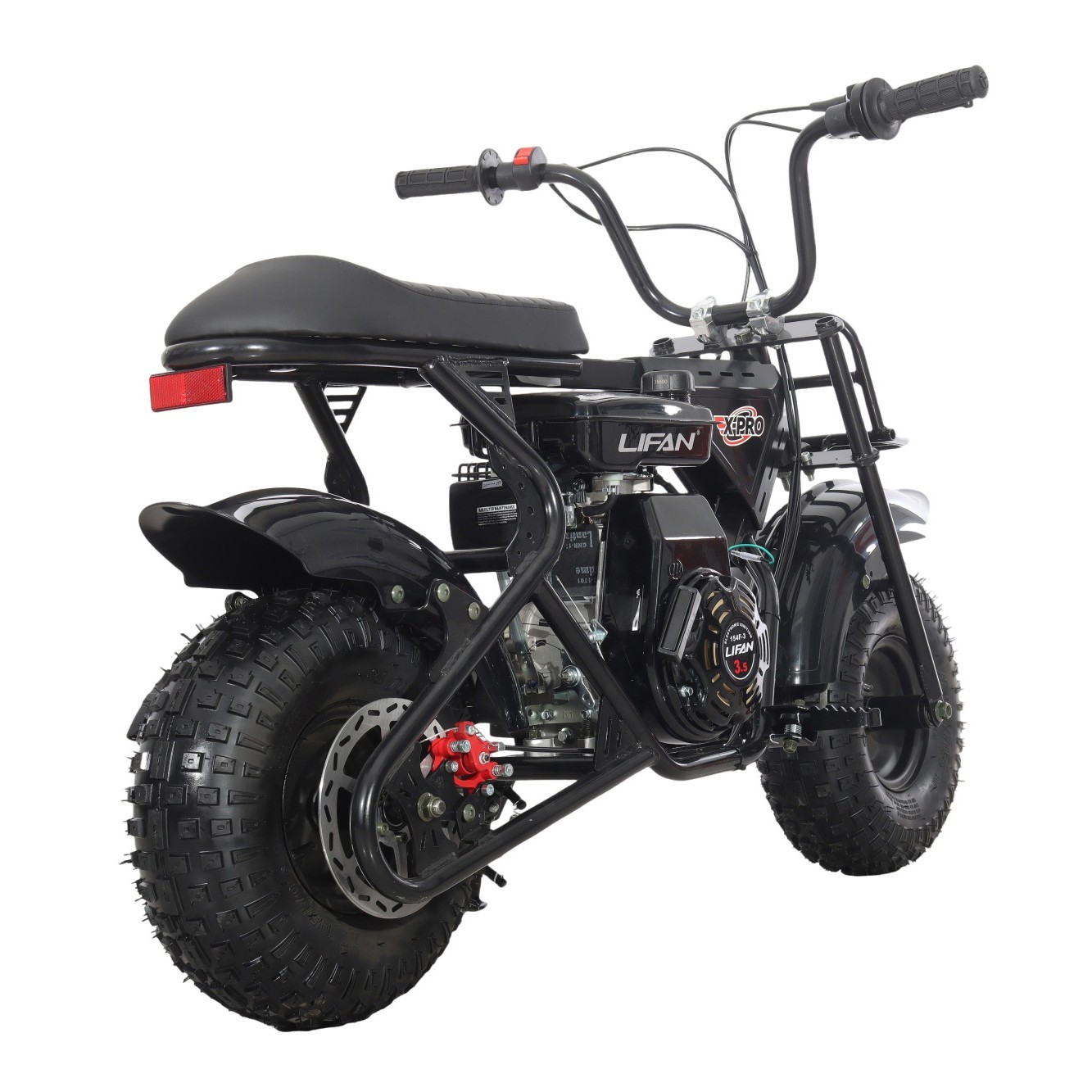 X-PRO Falcon 105cc Mini Dirt Bike, 4 Stroke Kids Pit Bike, 6" Wheels, Pull Start