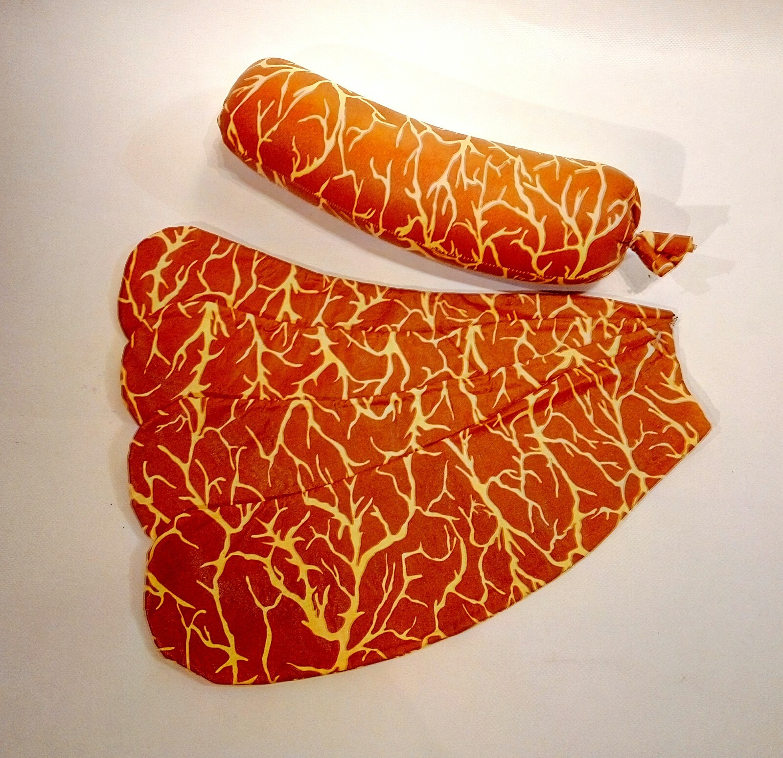 10 pcs. of Craft TEXTILE Sausage Casings, for 3.3 lbs Salami Sausage, Ø3" x 16"