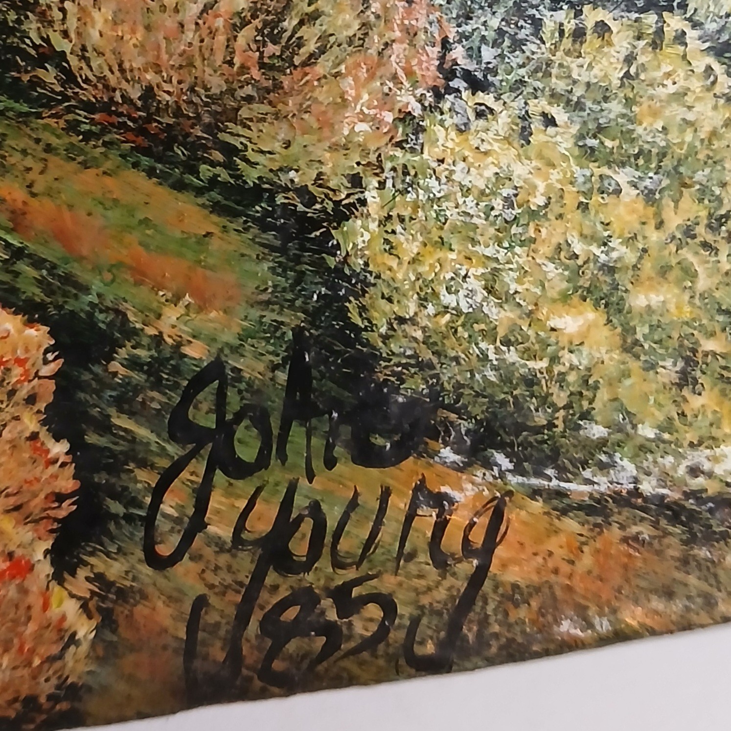 Vintage Hand Painted Butterfly Shape Cultivator Potato Digger