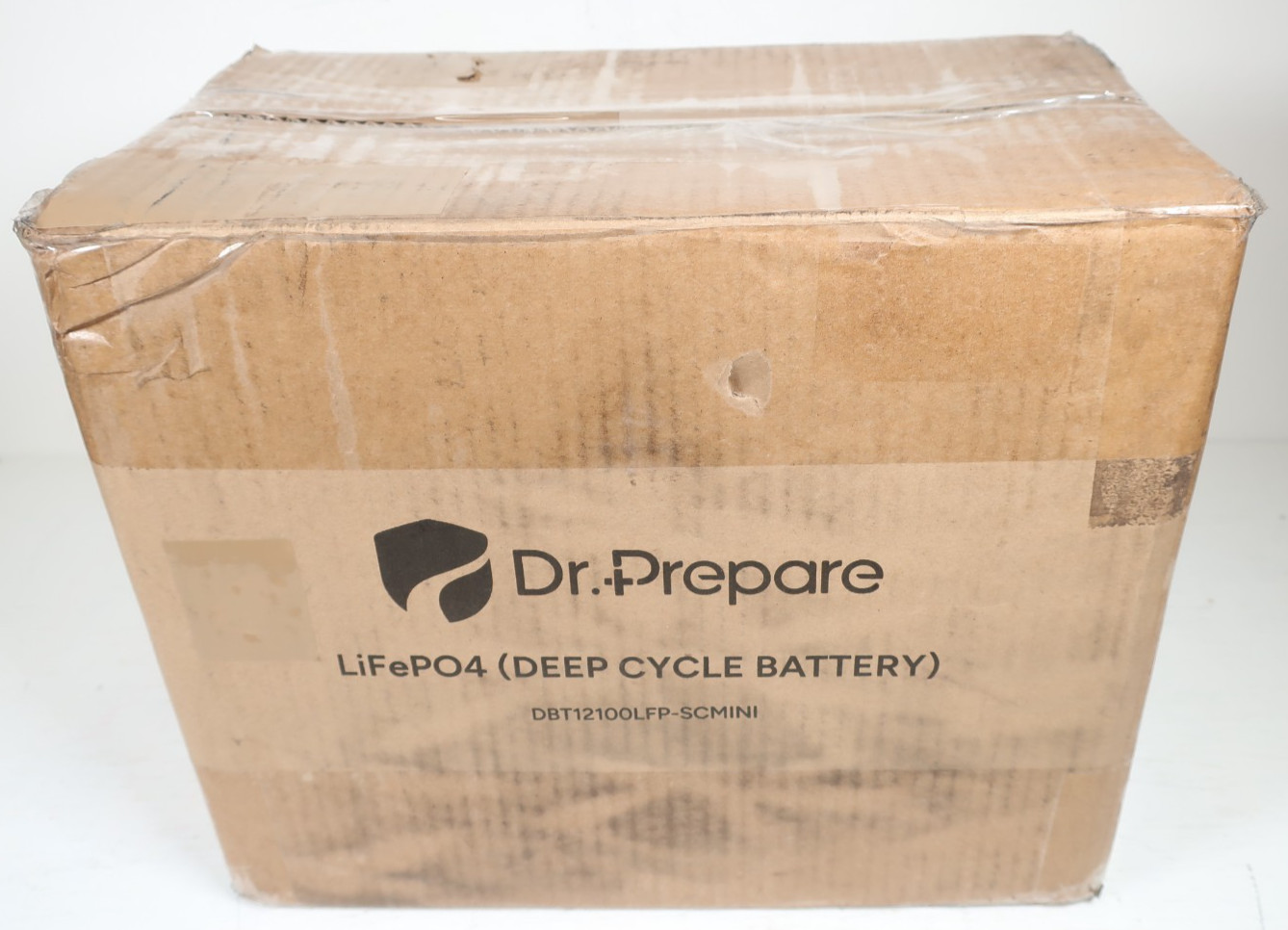 Dr. Prepare Mini 12V 100Ah LiFePO4 Lithium Deep Cycle Battery Fast Free Shipping