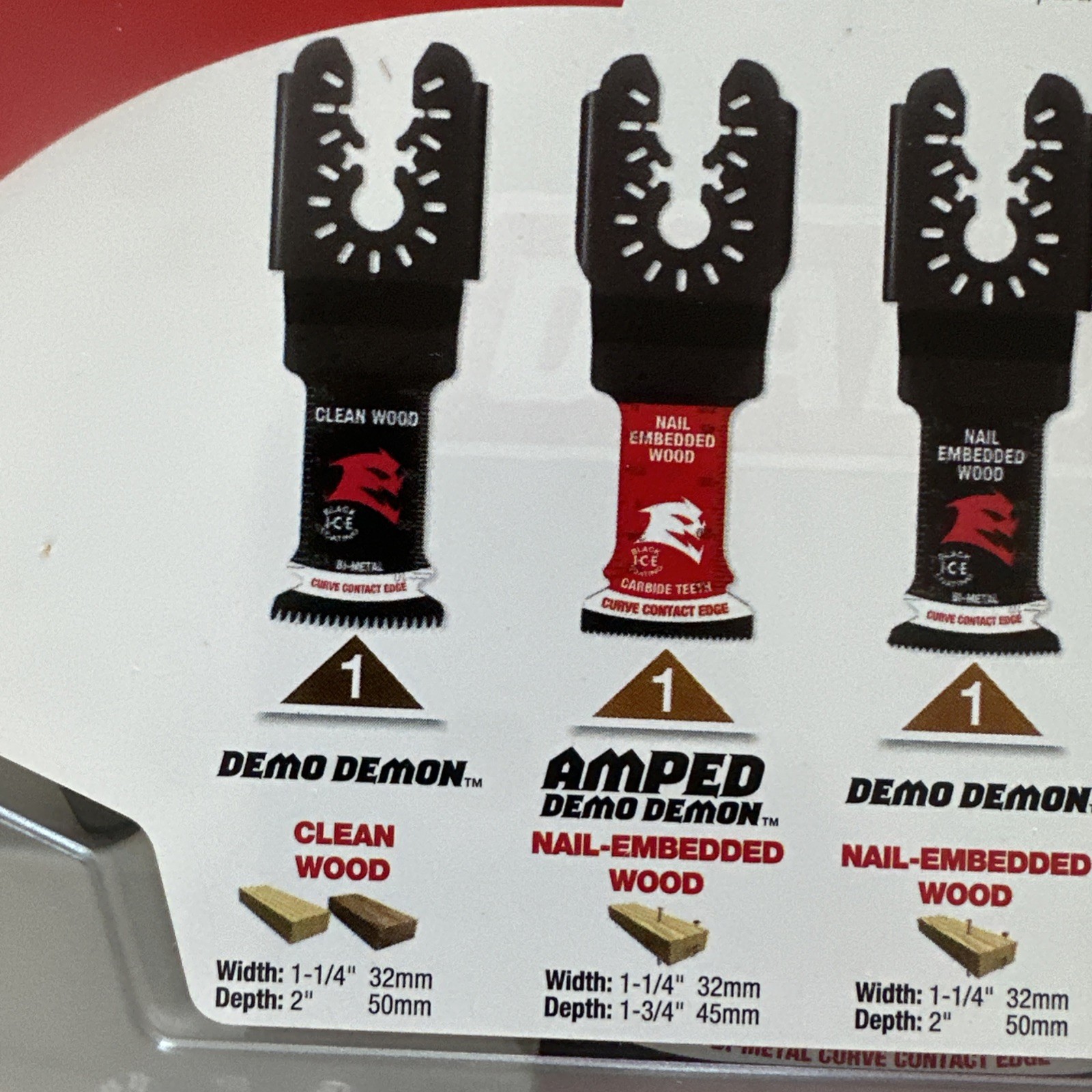 New Diablo Swiss Universal Fit Wood & Metal Oscillating Blade Set 5pc DOU5SPC