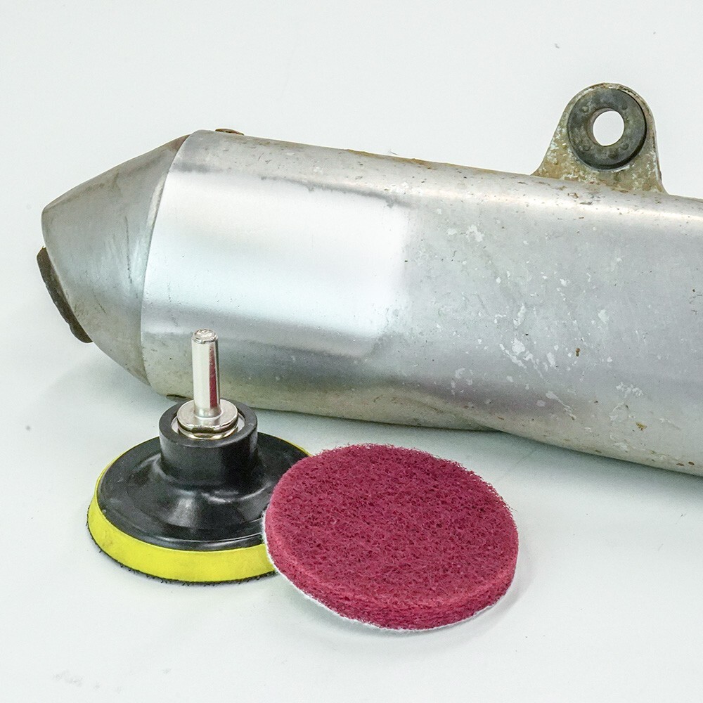3" Cleaning Pad Drill Kit | Bright Scuff Abrasive Wheels Polishing Buffing