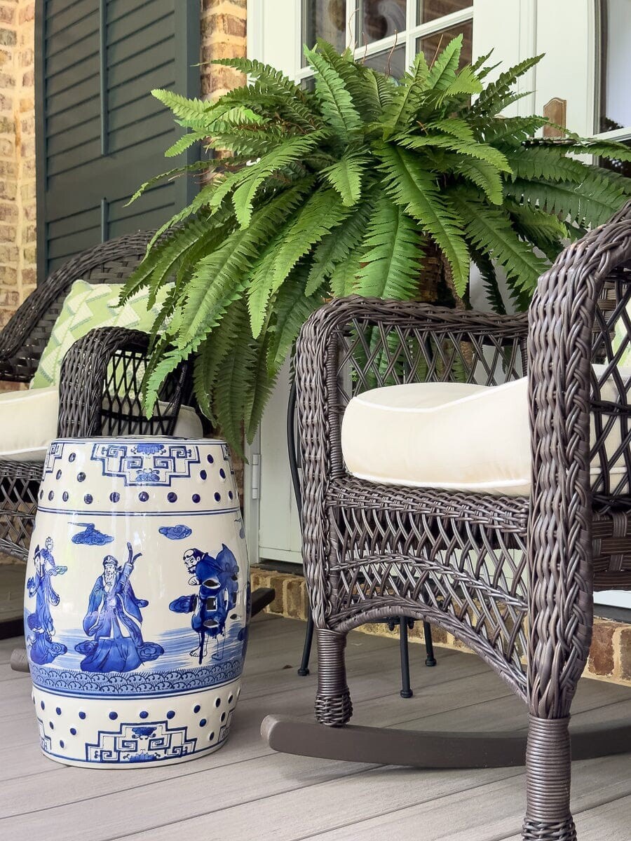 48" Boston Fern Artificial Bush Plant Pack 2. Retail $103