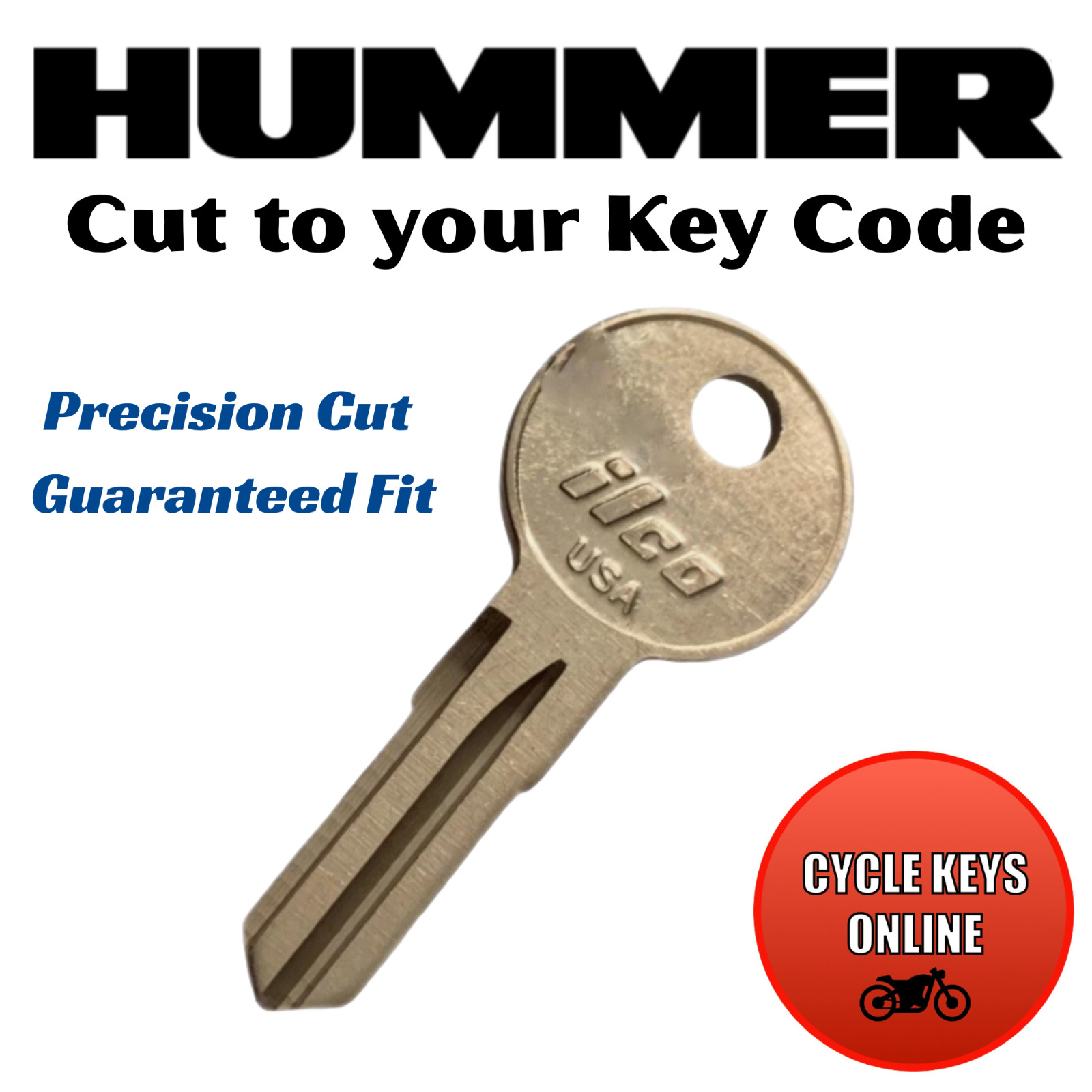 Hummer Roof Rack Cross Bar keys cut to code Key SP1-SP5