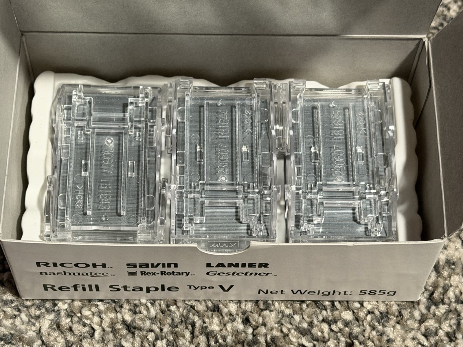 New Genuine Ricoh 416711 Type V Staple Refill Cartridge