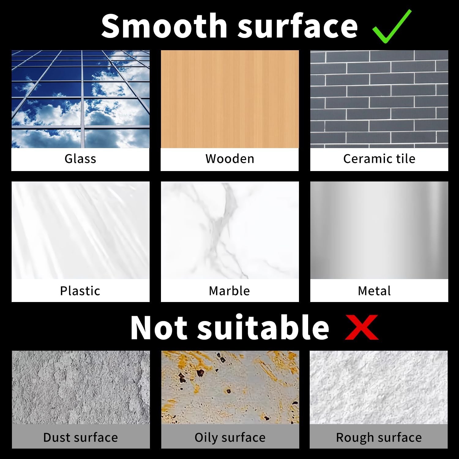 uadbau 450 Pcs Double-Sided Adhesive Dots, 10mm Clear Removable Sticky Tack