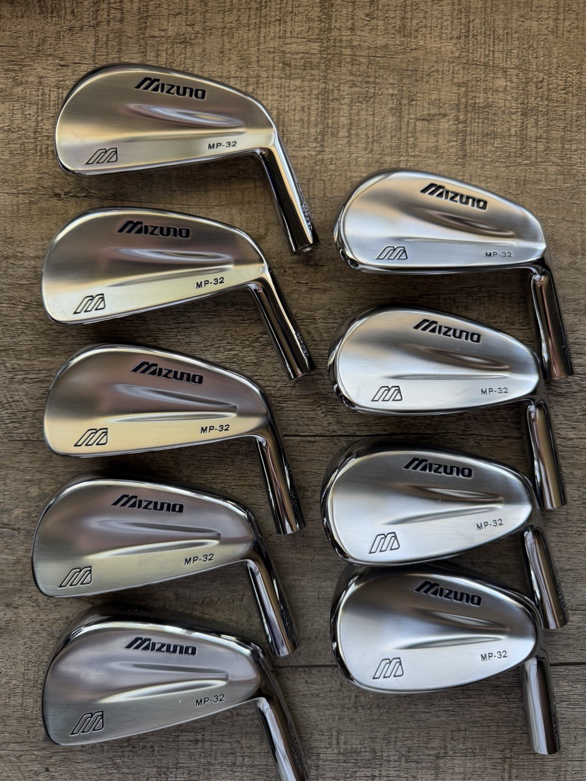 New Mizuno MP 32 Iron Heads 2-PW