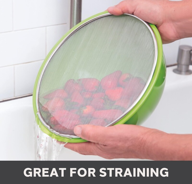 Splatter Screen for Frying Pan Stainless Steel Fine Mesh Grease Splatter Guard