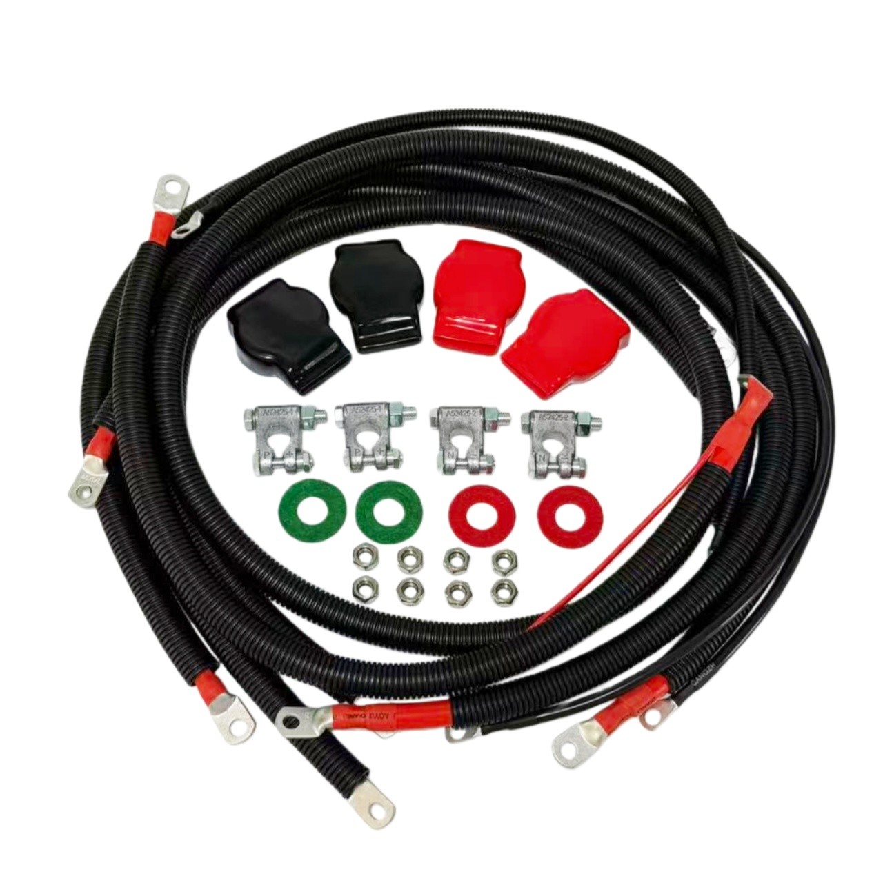 For 2003-2007 Cummins Dodge RAM Truck Gen 3 5.9L 24 Valve Battery Cable Wire Kit